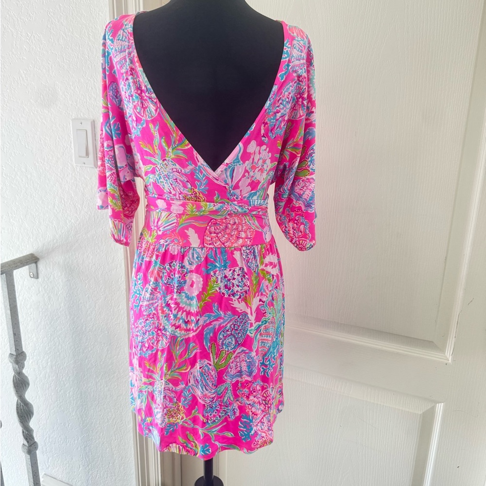 Lilly Pulitzer Parigi Romper Shell me Something Good Sz XXS - Picture 6 of 14
